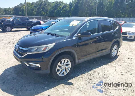 2015 Honda Cr-V Ex-L из США, поврежденный, VIN 5J6RM4H70FL055893